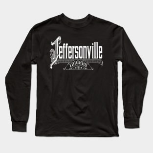 Vintage Jeffersonville, IN Long Sleeve T-Shirt